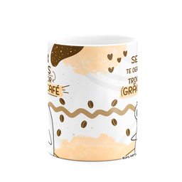 Caneca Flork Divertida - Troque Os Limões por Grãos de Café! - 3
