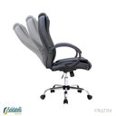 Ver imagem 4 de Cadeira Office Giratória Melbourne Pu Preta Braços Fixos - Fratini