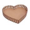 Kit 9 Bandeja Pérola Coração Mdf Cru 3p 3m 3g - 1