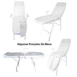 Kit Podologia Cadeira Luminária com Exaustor Armário Mocho Bandejas Fiscomed Kit Poltrona para Podol - 2