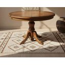 Ver imagem 2 de Mesa Redonda Elástica Farroupilha 1,40 X 1,40 (+40cm) - Madeira Maciça - Móveis de Gramado