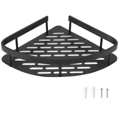 Suporte Porta Shampoo Prateleira de Canto Banheiro Box Sabonete Utensilios Casa Lavanderia Cozinha o