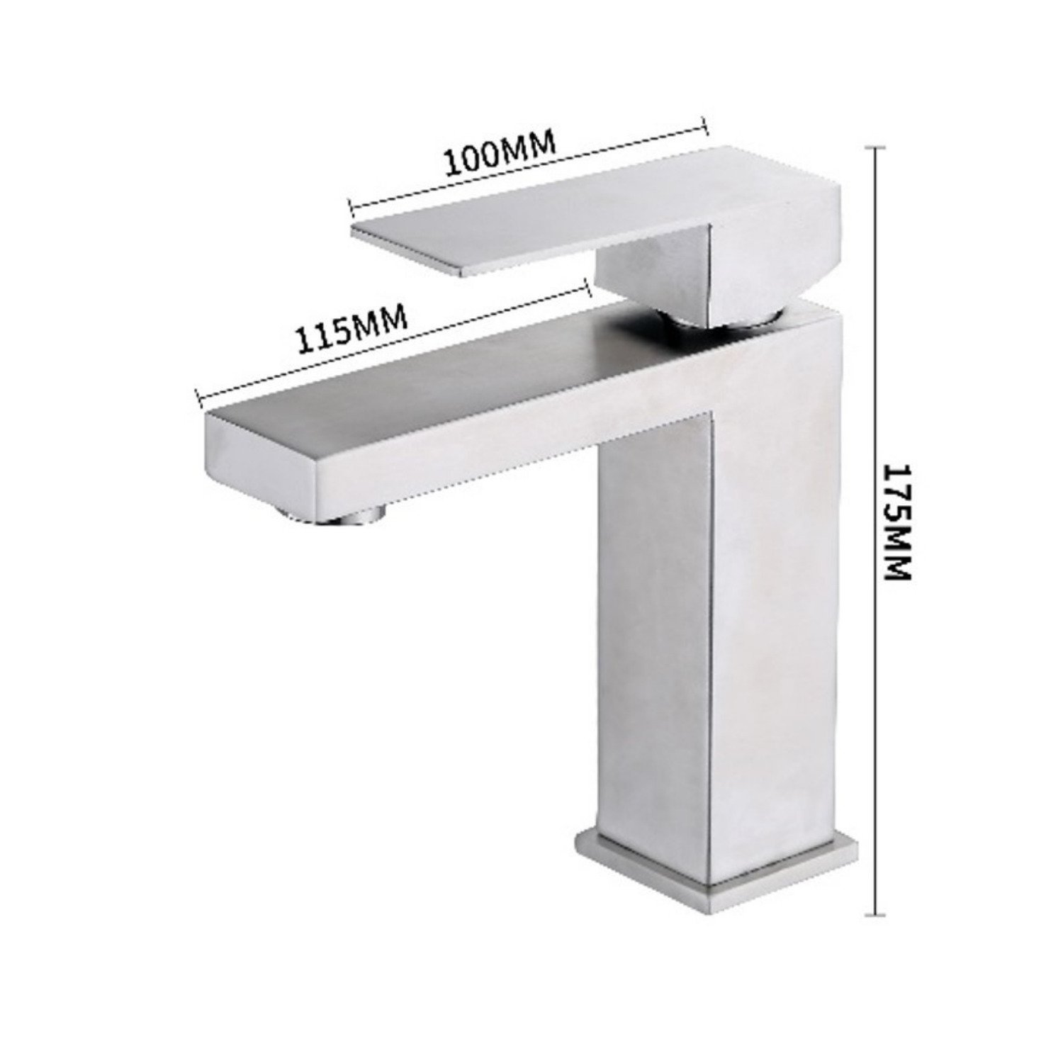 Torneira de Lavabo Monocomando Bica Baixa - 3