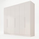Ver imagem 2 de Guarda-Roupa Casal com 6 Portas e 2 Gavetas 177cm Multimóveis Branco
