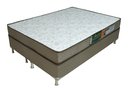 Ver imagem 1 de Conjunto Box Completo Queen Becflex Titan Mag Gold 1,58 X 1,98 X 0,46 (cama Box + Colchão)