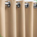 Ver imagem 2 de Cortina para Provador de Loja Tecido Blackout 1,40x2,20:palha