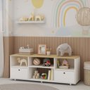 Ver imagem 2 de Organizador para Quarto Infantil com 2 Gavetas Montagem Simplificada sem Uso de Ferramentas