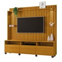 Ver imagem 1 de Painel para TV de até 60" Ripado Austin Naturale