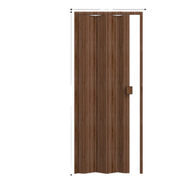 Porta Sanfonada Std Imbuia 060x210:Marrom - 1