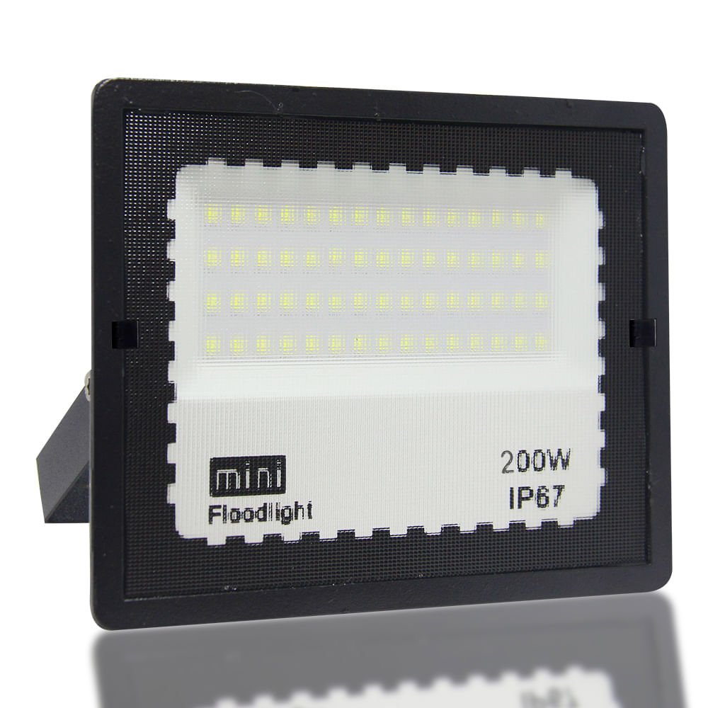 Mini Refletor SMD Led Ip67 23 x 18cm 200w DS11290