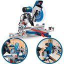 Ver imagem 2 de Serra de Meia Esquadria Gcm 12 Pol Gdl 220v 1800w e 1 Disco para Madeira Bosch-220v