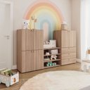 Ver imagem 1 de Guarda-Roupa Infantil com Nicho e 3 Gavetas Frame Yescasa
