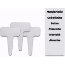 Ver imagem 1 de Kit 9 Placas Identificadoras De Vasos Plantas Hortas Jardim