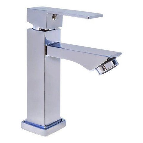 Torneira de Banheiro Acqua Metais Quadra Cromado Linha Luxor