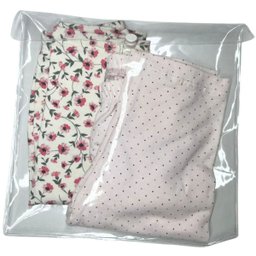 Embalagem Multiuso Pvc Cristal com Botão 22x22cm Kit 100unds - 5