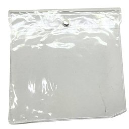 Embalagem Multiuso Pvc Cristal com Botão 22x22cm Kit 100unds - 7