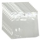 Ver mais imagens de Embalagem Multiuso Pvc Cristal com Botão 22x22cm Kit 100unds