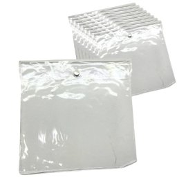 Embalagem Multiuso Pvc Cristal com Botão 22x22cm Kit 100unds - 1