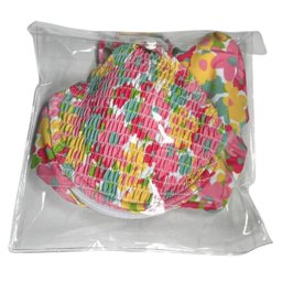 Embalagem Multiuso Pvc Cristal com Botão 22x22cm Kit 100unds - 4