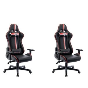 Kit 2 Cadeiras Gamer São Paulo Spfc 3318