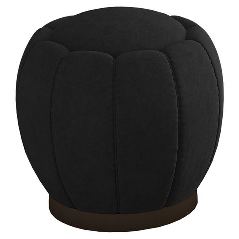 Puff Puf Para Sala Base Metal Tull Veludo SL 944 Peer