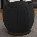 Ver imagem 2 de Puff Puf Para Sala Base Metal Tull Veludo SL 944 Peer