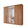 Guarda-Roupa Casal 267cm 6 Portas com Espelho 100% MDF Linhares Espresso Móveis - 2