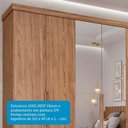 Ver imagem 6 de Guarda-Roupa Casal 267cm 6 Portas com Espelho 100% MDF Linhares Espresso Móveis Marrom/Cinamomo