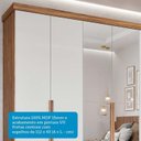 Ver imagem 6 de Guarda-Roupa Casal 267cm 6 Portas com Espelho 100% Mdf Linhares Espresso Móveis