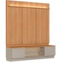 Ver imagem 2 de Rack para Sala com Painel para TV 75 pol LED 200cm Noble L05 Canela Gris Fosco - Lyam Decor