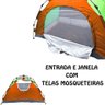 Barraca Camping 2 Pessoas Monta Sozinha Reforçada C/sacola - 3