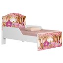 Ver imagem 3 de Quarto Infantil 3 Peças com Mini Cama Carruagem Rosa Z53 - Mpozenato