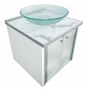 Ver imagem 2 de Gabinete Compacto Fenix Le Blanc 42cm Branco
