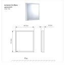 Ver imagem 3 de Armário para Banheiro com Espelho