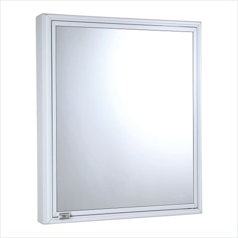 Armário para Banheiro com Espelho Branco