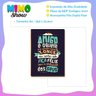 Placa Mdf A4 "amigo É Aquele" Decorativa para Ambientes Dc4 - 4