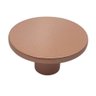 Puxador 206 Naico Ponto Redondo Cobre para Móvel Armários e Gavetas - 1