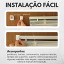 Ver imagem 4 de Persiana Horizontal Pvc 25mm Block Luxo 200larg X 160alt Branca (2 Pçs) - Quarto/sala/ Escritório/co