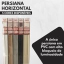 Ver imagem 7 de Persiana Horizontal Pvc 25mm Block Luxo 200larg X 160alt Branca (2 Pçs) - Quarto/sala/ Escritório/co