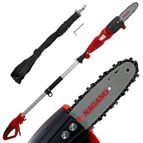 Podador Elétrico de Galhos Arvore 2,4m 750w Telescópica Altura 220v