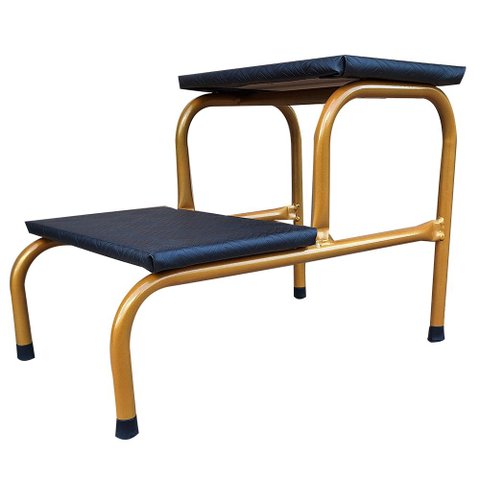 Escadinha para Tatuador 2 Degraus Esmaltada Medcombo