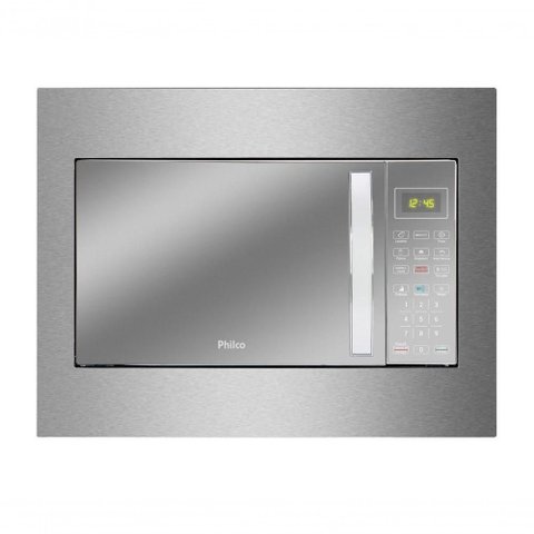 Micro-ondas de Embutir 28l Philco Limpa Fácil 1400w Pmb30e 220v