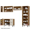 Ver imagem 6 de Cozinha Modulada Completa de Canto Lombardia Freijó Off White