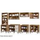 Ver imagem 5 de Cozinha Modulada Completa de Canto Lombardia Freijó Off White