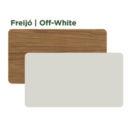 Cozinha Modulada Completa de Canto Lombardia Freijó Off White - 9