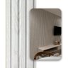 Kit 13 Painel Ripado Cor: Branco Wpc Interno Wave 2,90m X 15cm (0,43m²) - 1
