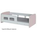 Ver imagem 4 de Cama Infantil Montessoriana Ninho Tamanho Mini Branco/Rosa