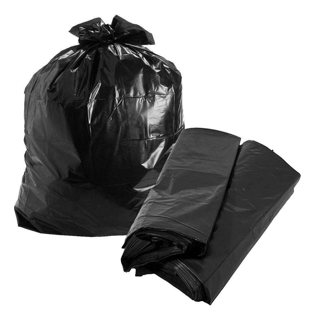 Saco para Lixo 200 Litros Preto Reforçado 100 Unidades