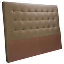 Ver imagem 1 de Cabeceira MH-2650 Herval Estofada Casal 195 cm Veludo Marrom B
