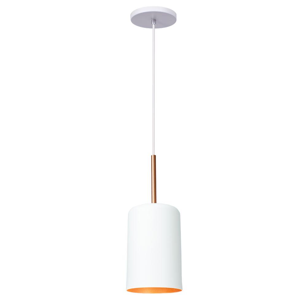 Pendente Lustre Luminária Veneza Branco - 1